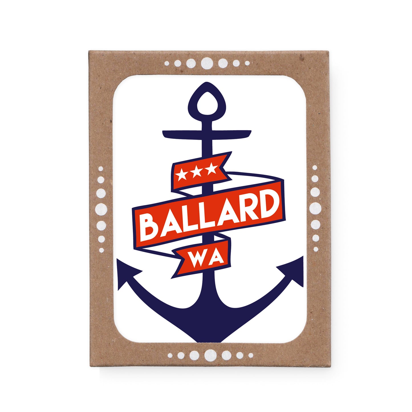 Ballard, WA -- Nautical Anchor Cards