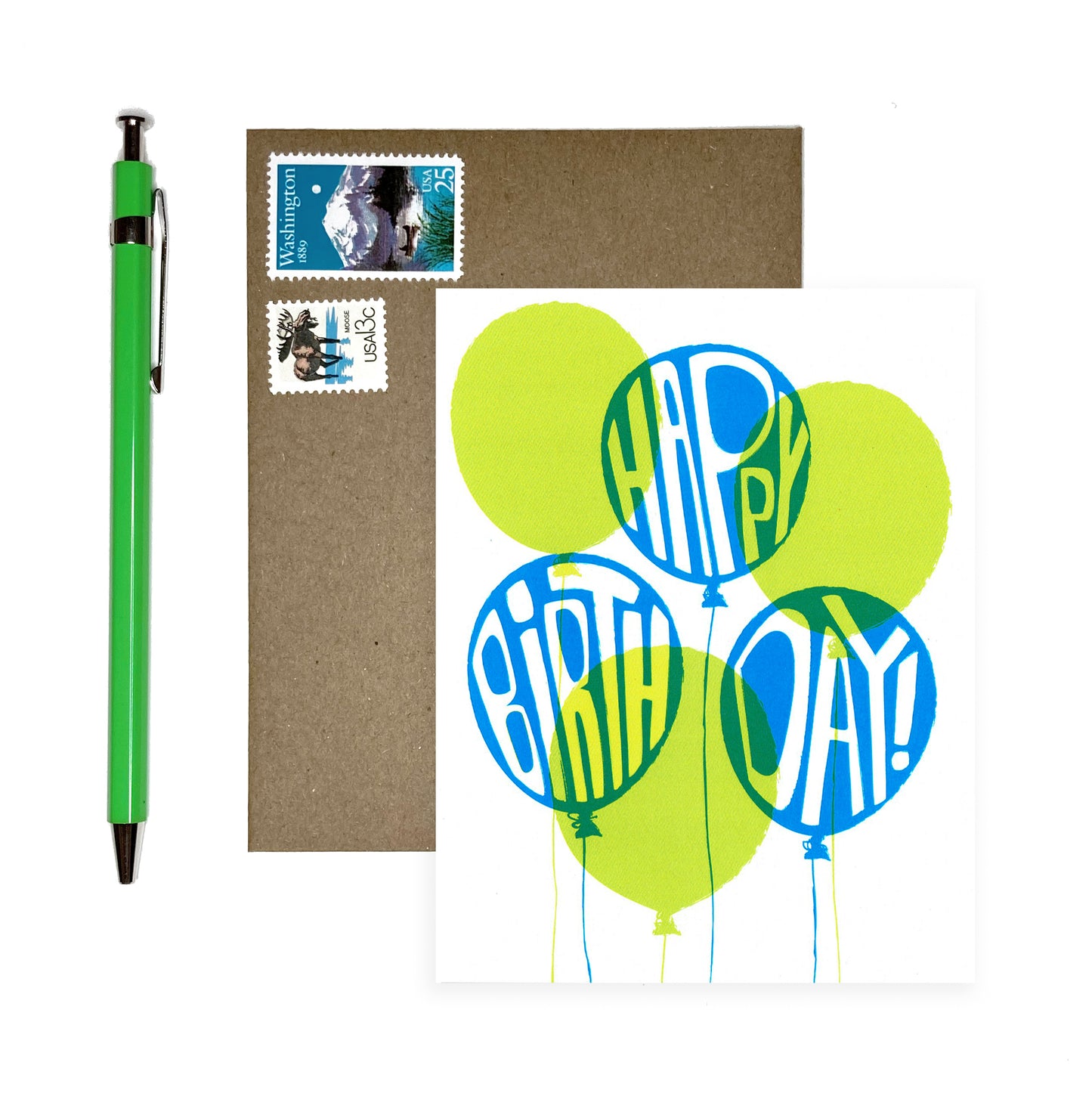 Birthday Balloons -- Fun Birthday Card
