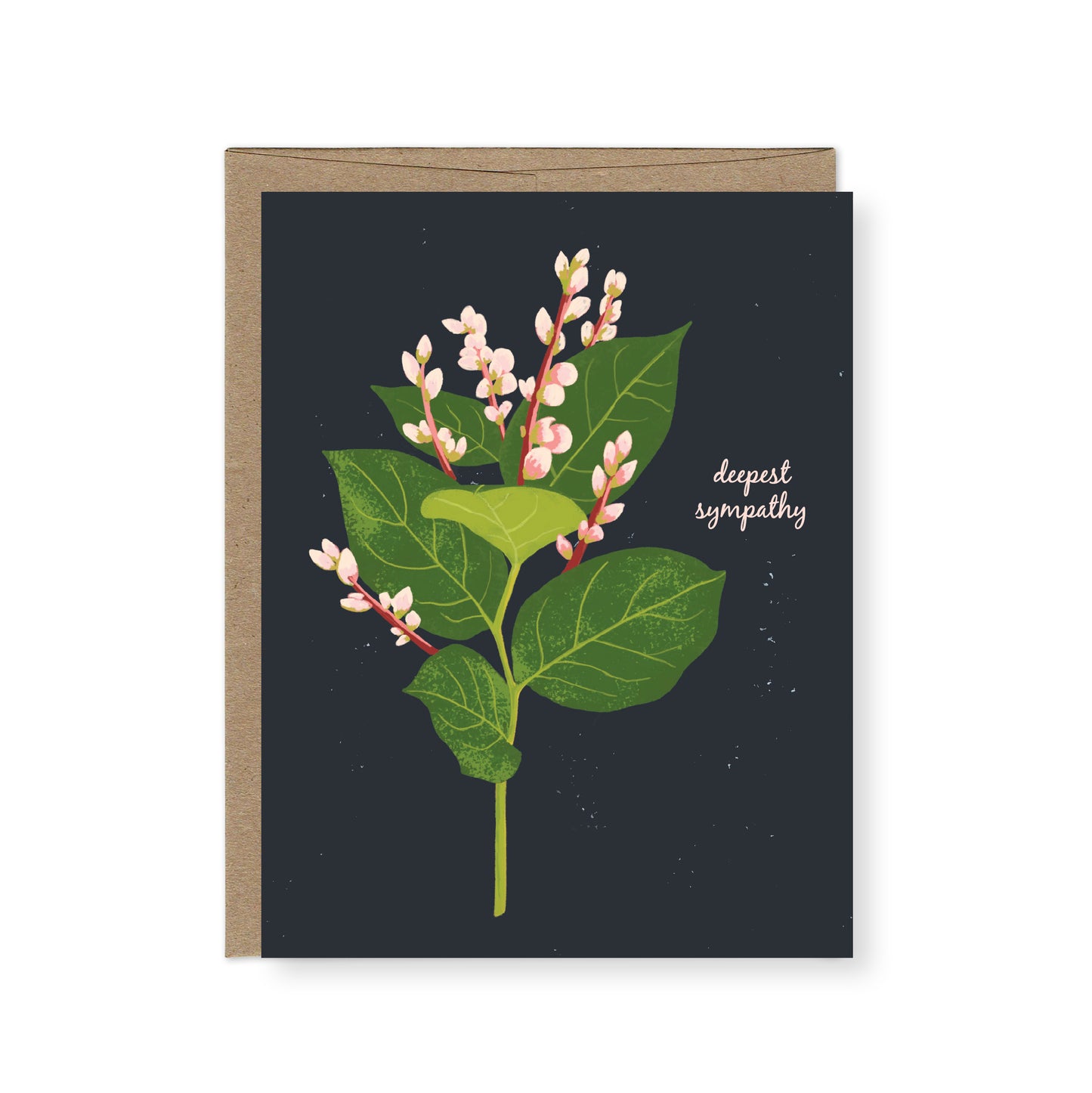 Salal Sympathy Card