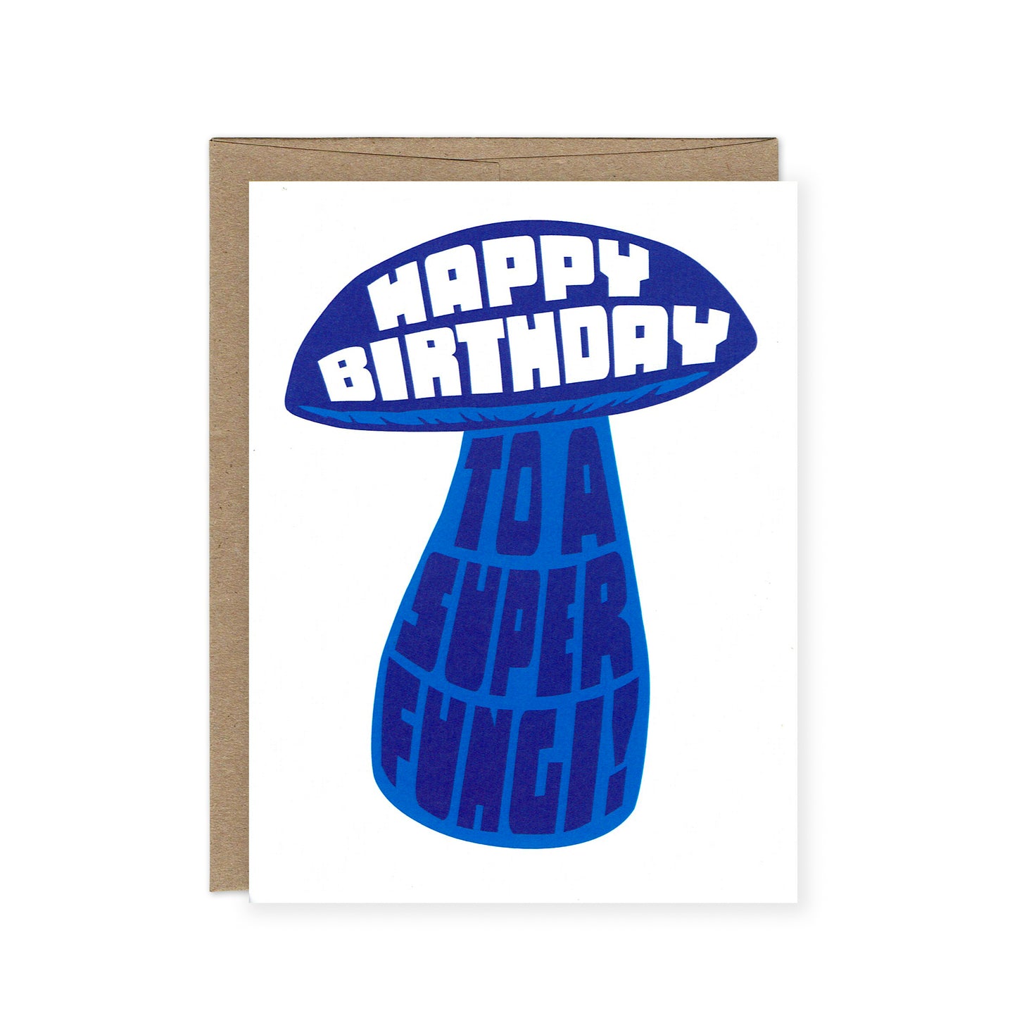Super Fungi Punny Birthday Card