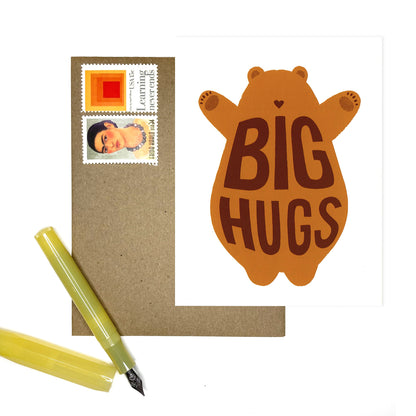 Big Hugs -- Many Occasion Card