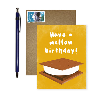 Have a Mellow Birthday Card