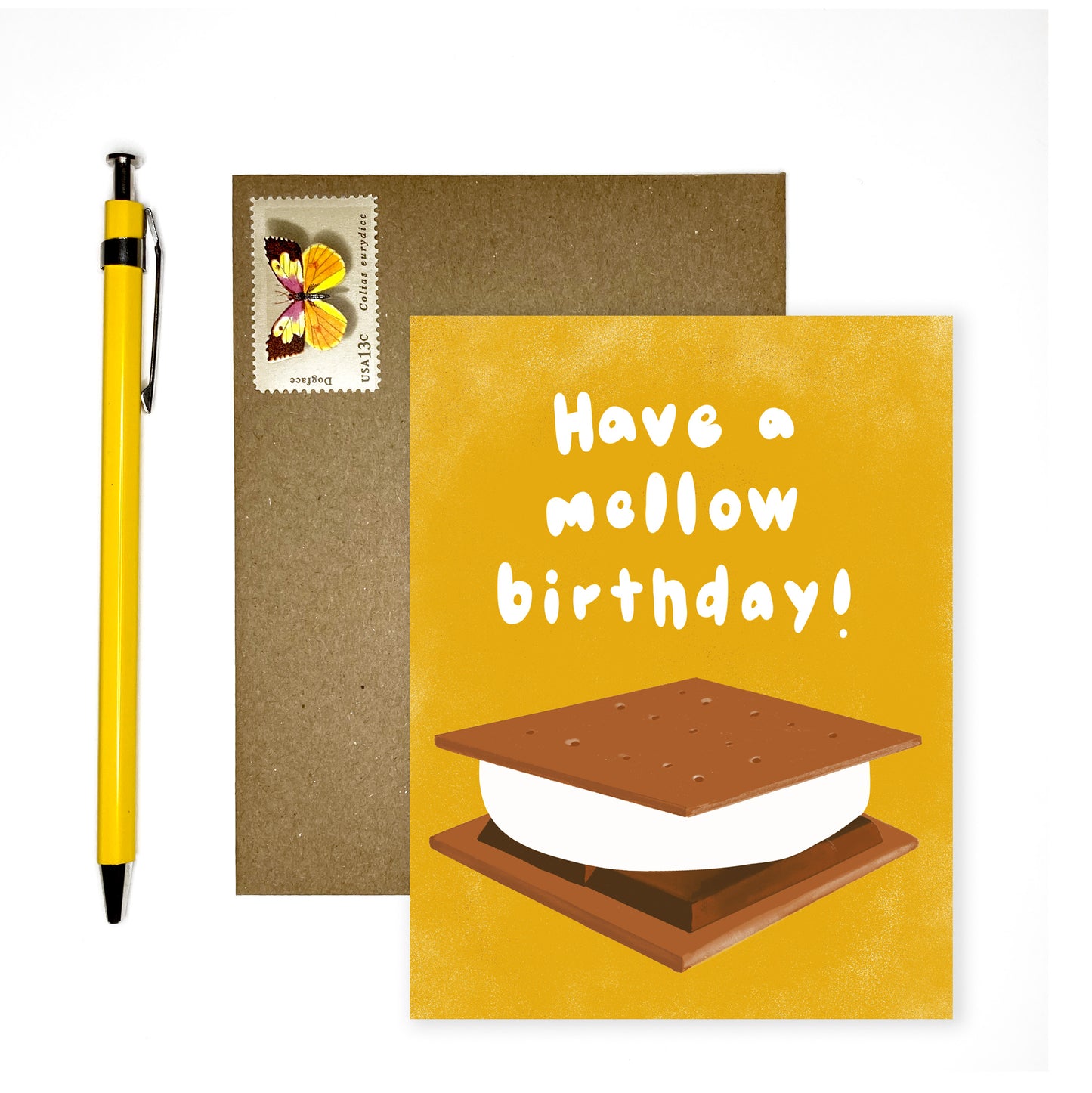 Have a Mellow Birthday Card