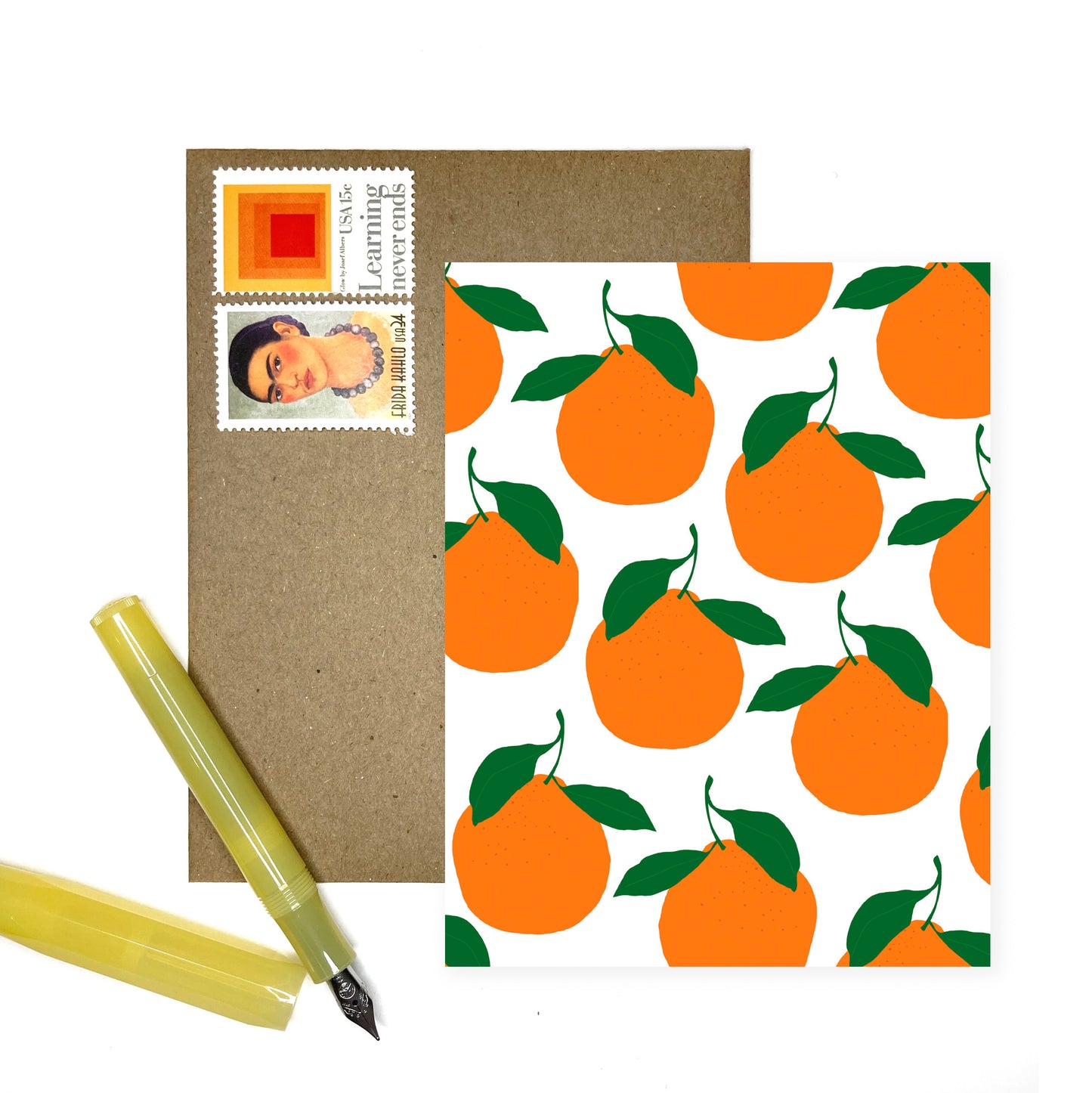 Oranges -- All Occasion Greeting Card