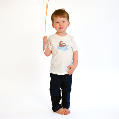 Sea Otters-- Organic Cotton Kids Tee