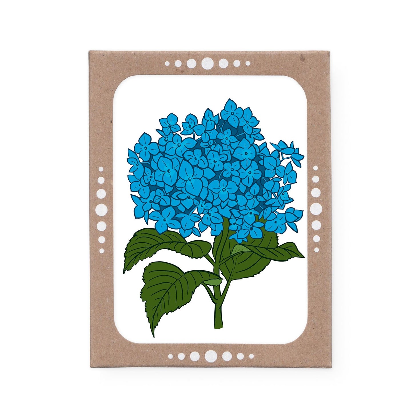 Blue Hydrangea All Occasion Card