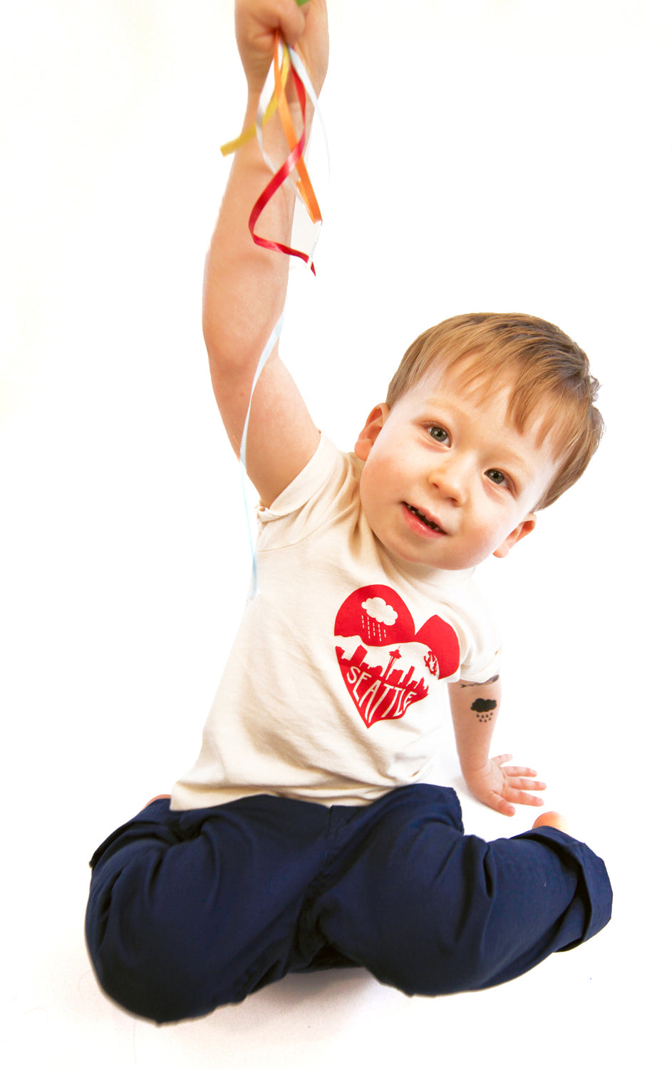 Product image for Seattle Love — Organic Cotton Kids' Tee