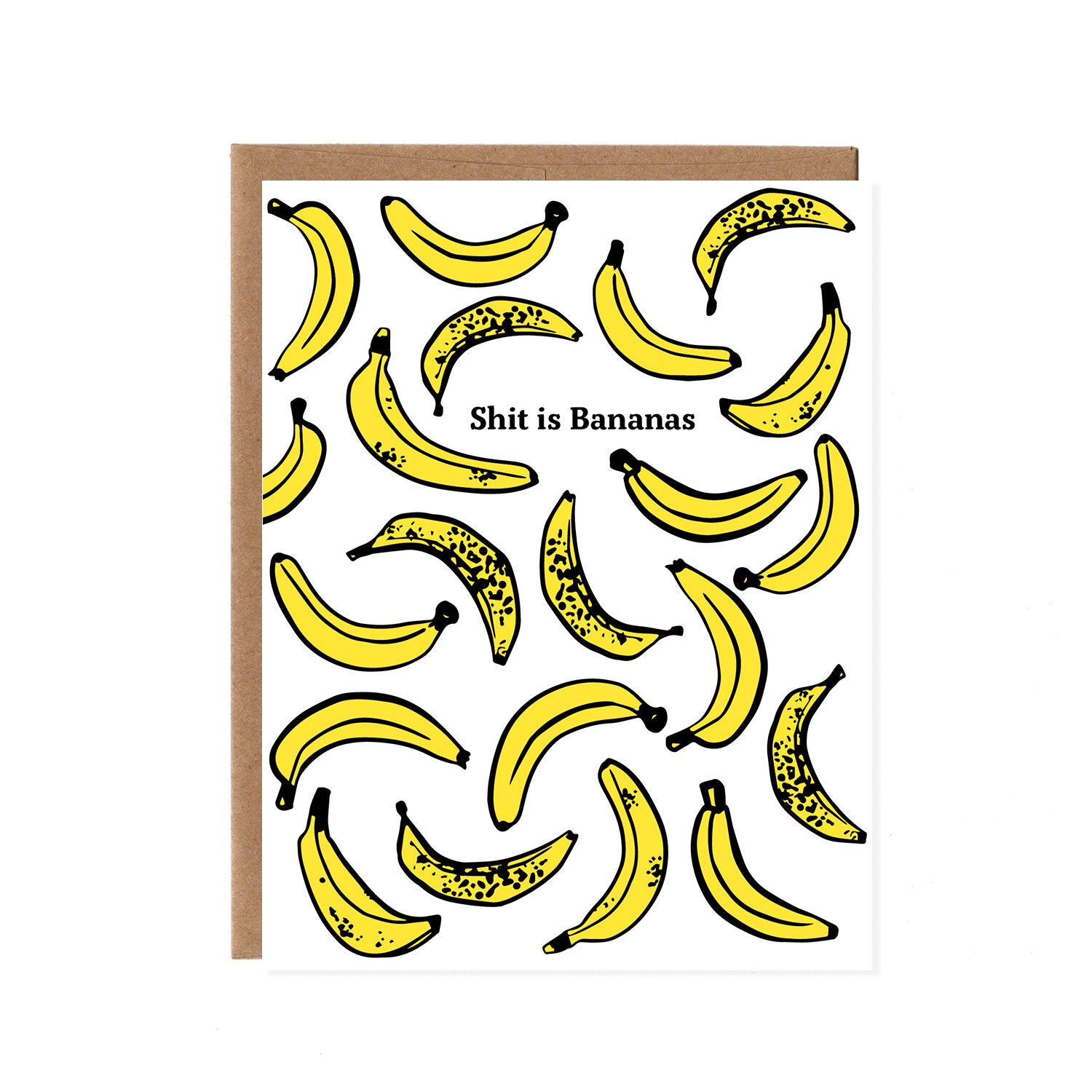 Product image for Shit is Bananas Card