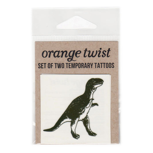 Product image for T-Rex Temporary Tattoos -- Set of Two