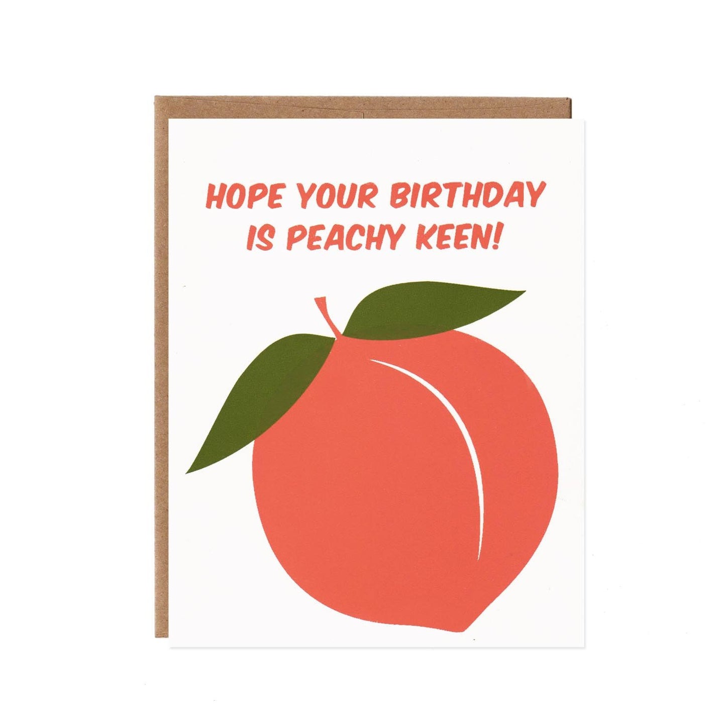 Product image for Peachy Keen Birthday Card